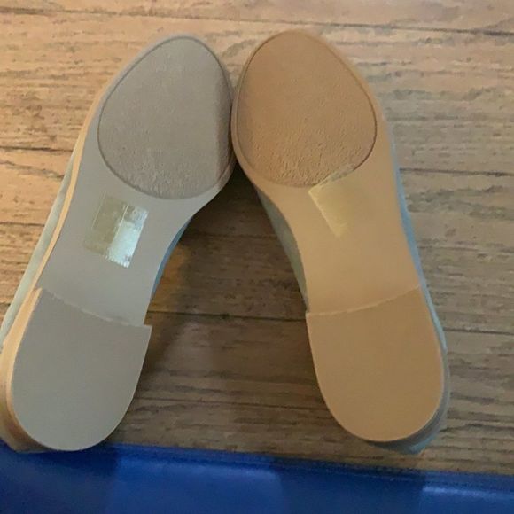 Yoki gray faux suede scallop trim chaslie loafer - Picture 7 of 10